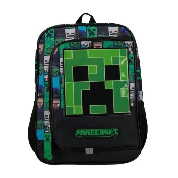 Minecraft Backpack 🎒(With Collectible Keychain) 🔑 - Picture 1 of 4